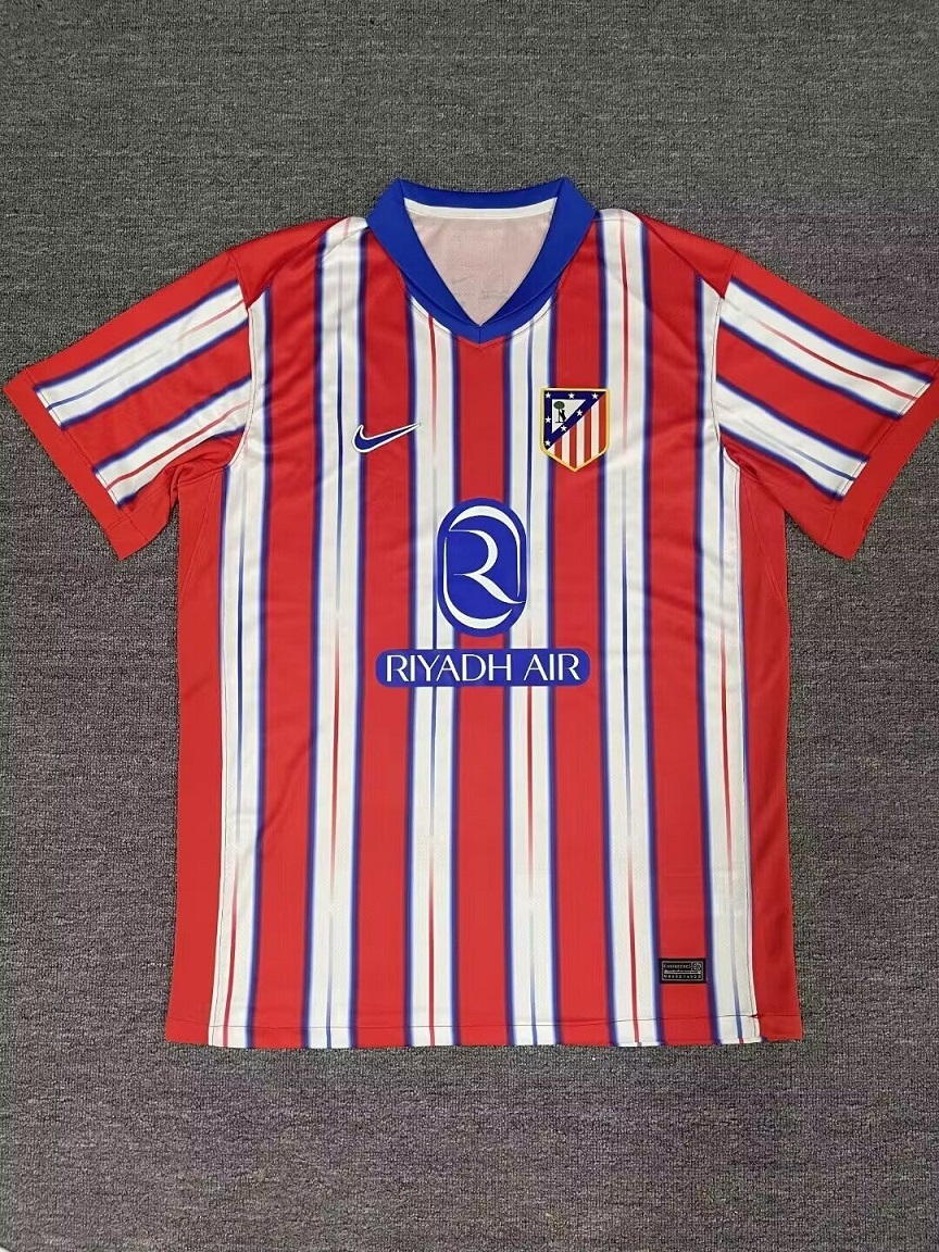 AAA Quality Atletico Madrid 24/25 Home Leaked Soccer Jersey